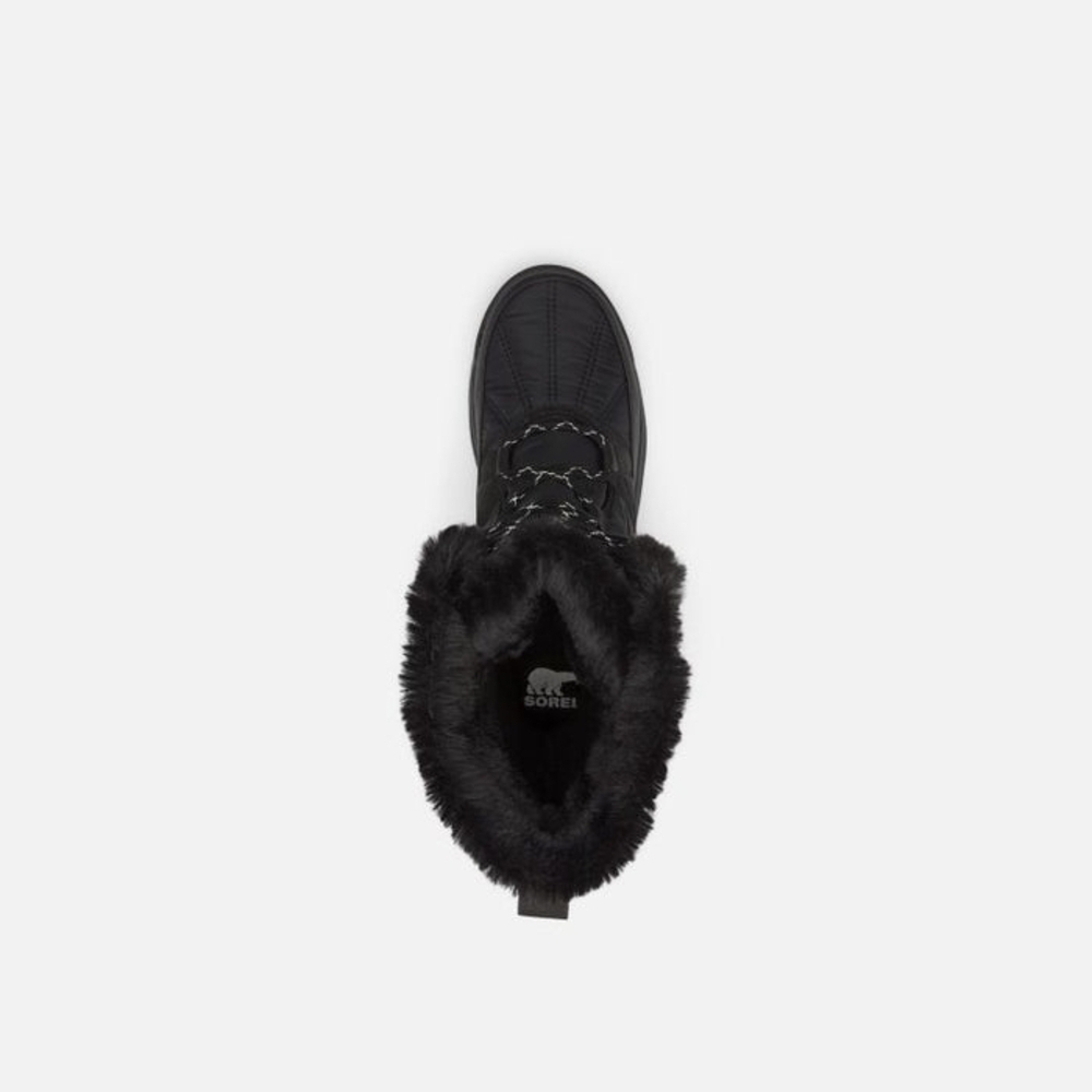 Sorel Women's Black Quilted Winter Boots - Picture 4 of 5